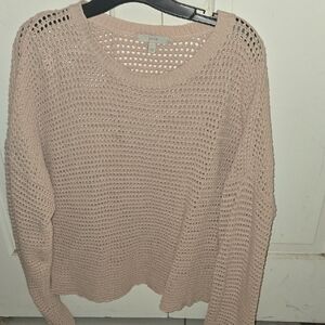 Joie Women's Light Pink Knit Sweater